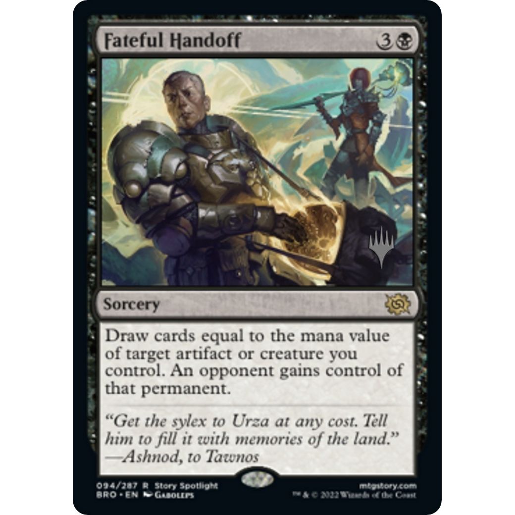 Image for Fateful Handoff (94) (PPBRO) - Magic: The Gathering