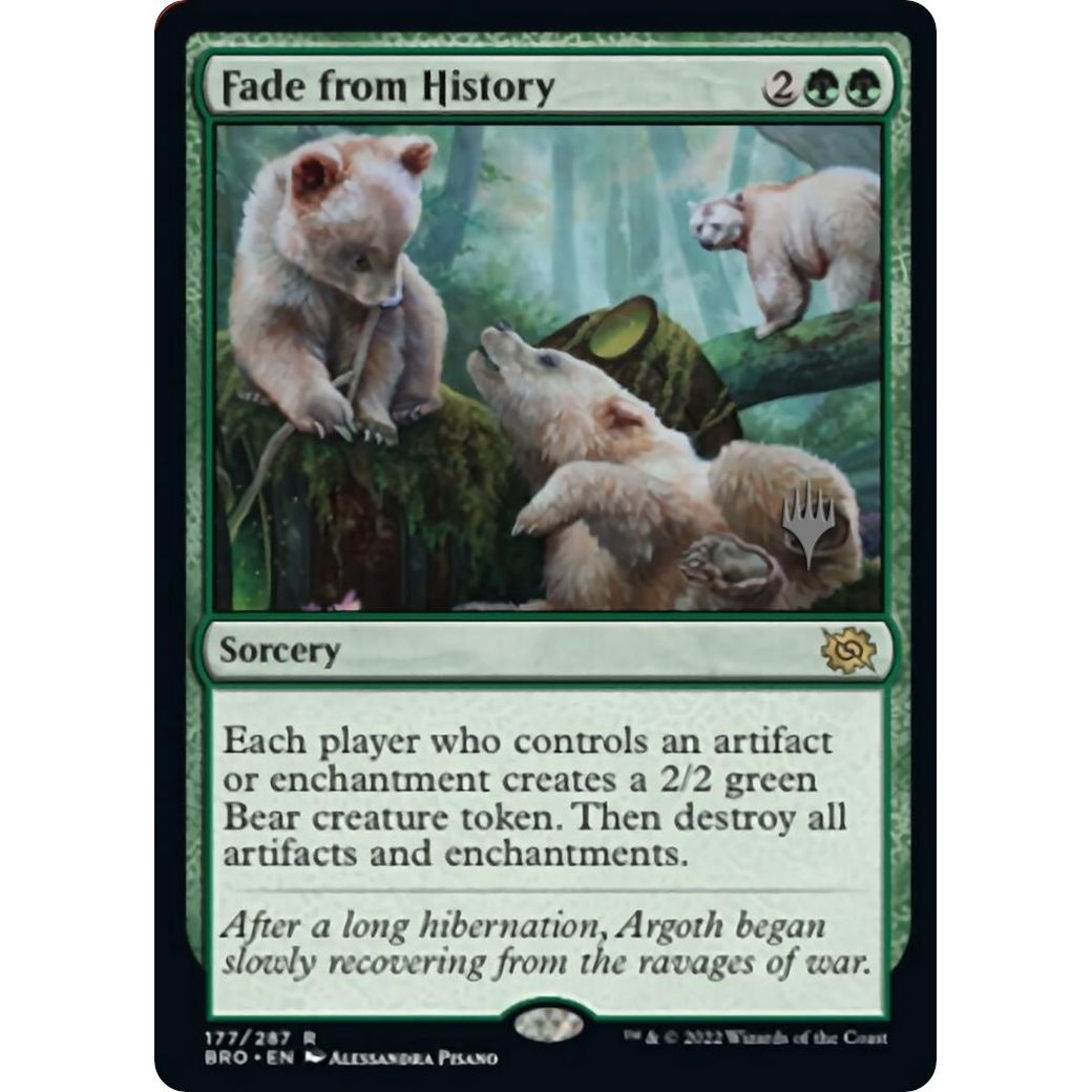 Image for Fade from History (177) (PPBRO) - Magic: The Gathering
