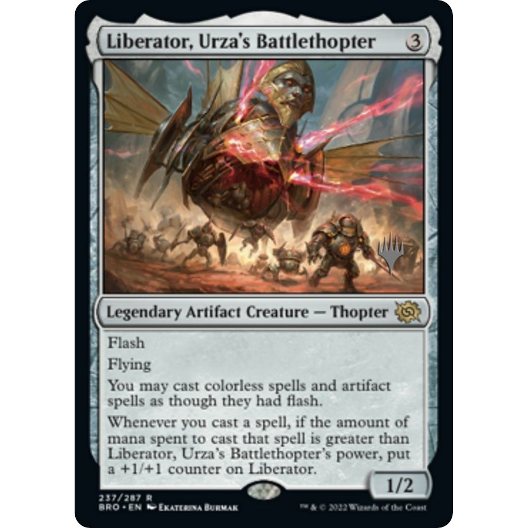 Image for Liberator, Urza's Battlethopter (237) (PPBRO) - Magic: The Gathering