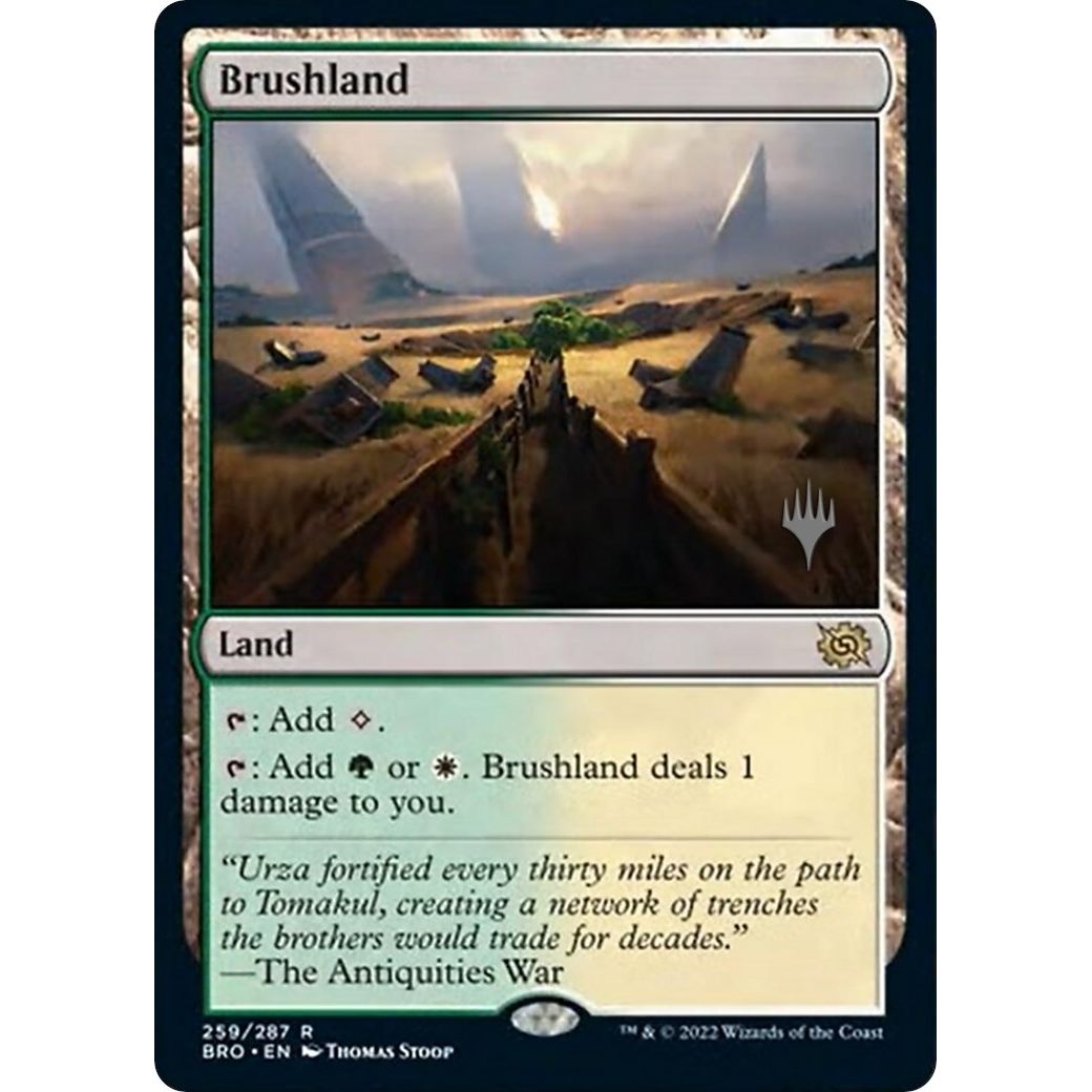 Image for Brushland (259) (PPBRO) - Magic: The Gathering