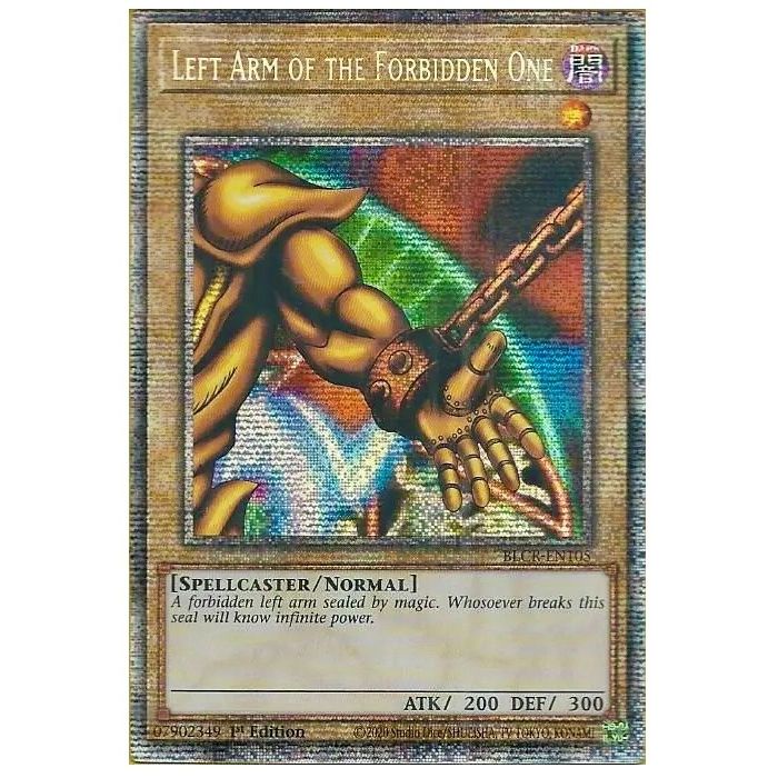 Image for Left Arm of the Forbidden One (Starlight Rare) (BLCR-EN105) (BLCR) - YuGiOh