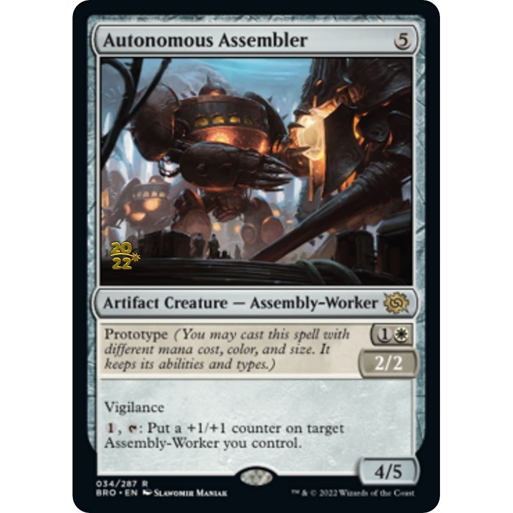 Image for Autonomous Assembler (34) (PRE) - Magic: The Gathering