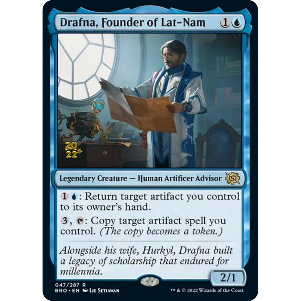 Image for Drafna, Founder of Lat-Nam (47) (PRE) - Magic: The Gathering