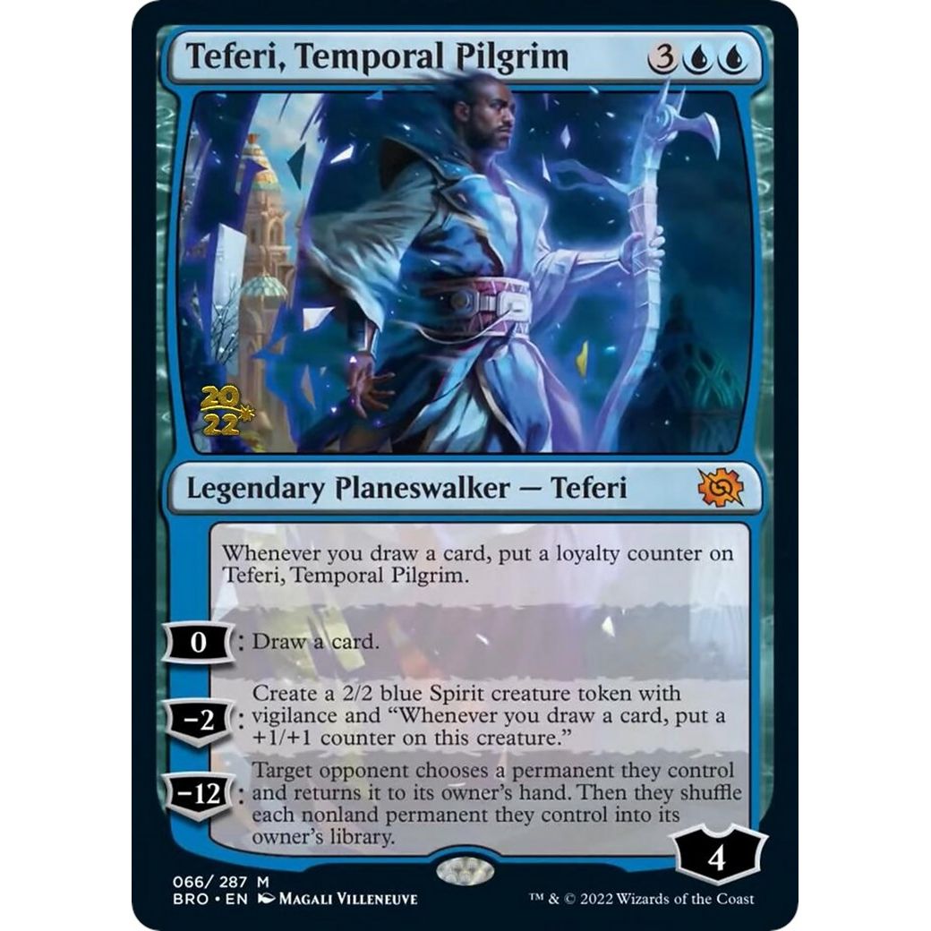 Image for Teferi, Temporal Pilgrim (66) (PRE) - Magic: The Gathering