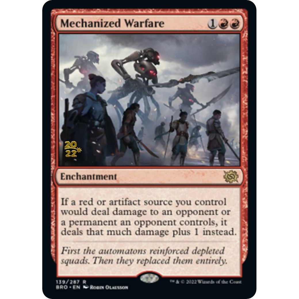 Image for Mechanized Warfare (139) (PRE) - Magic: The Gathering