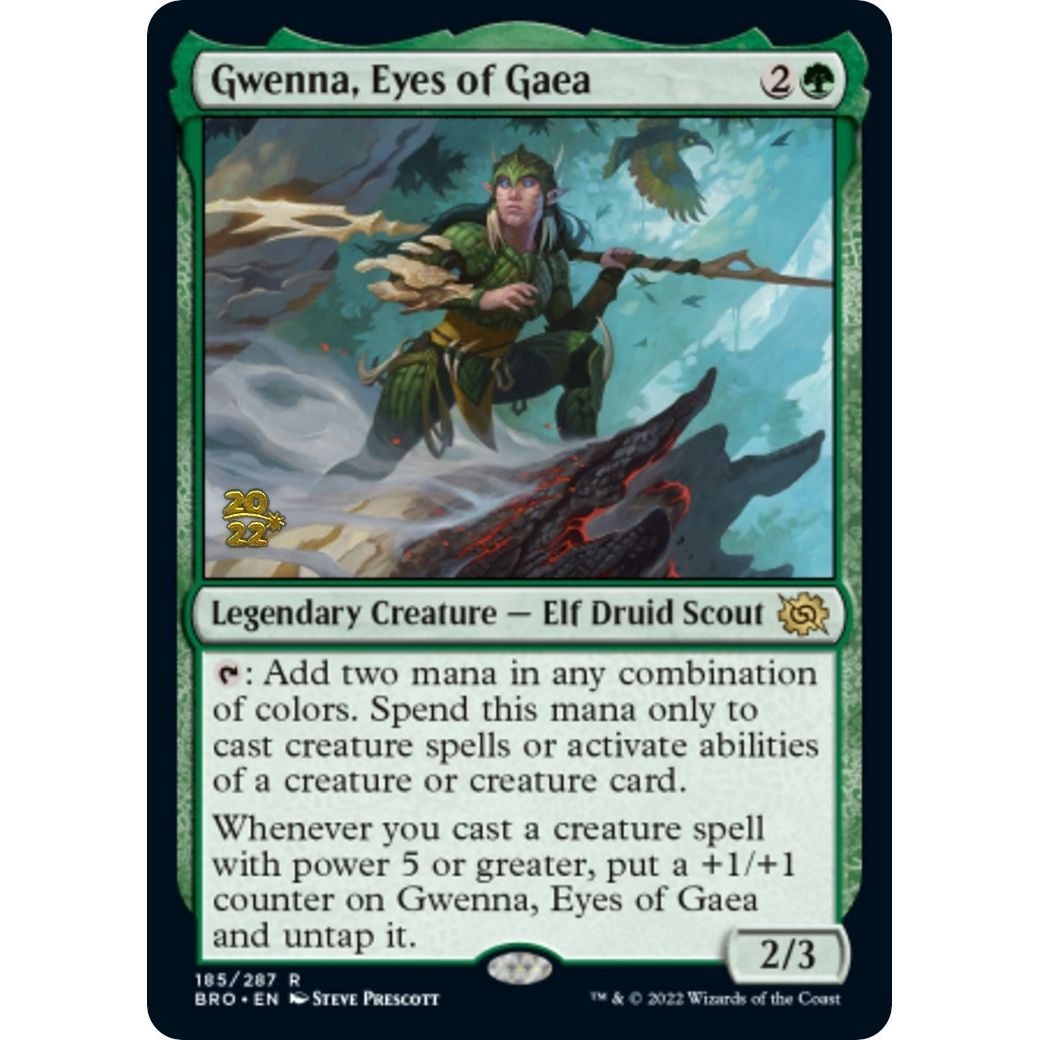Image for Gwenna, Eyes of Gaea (185) (PRE) - Magic: The Gathering