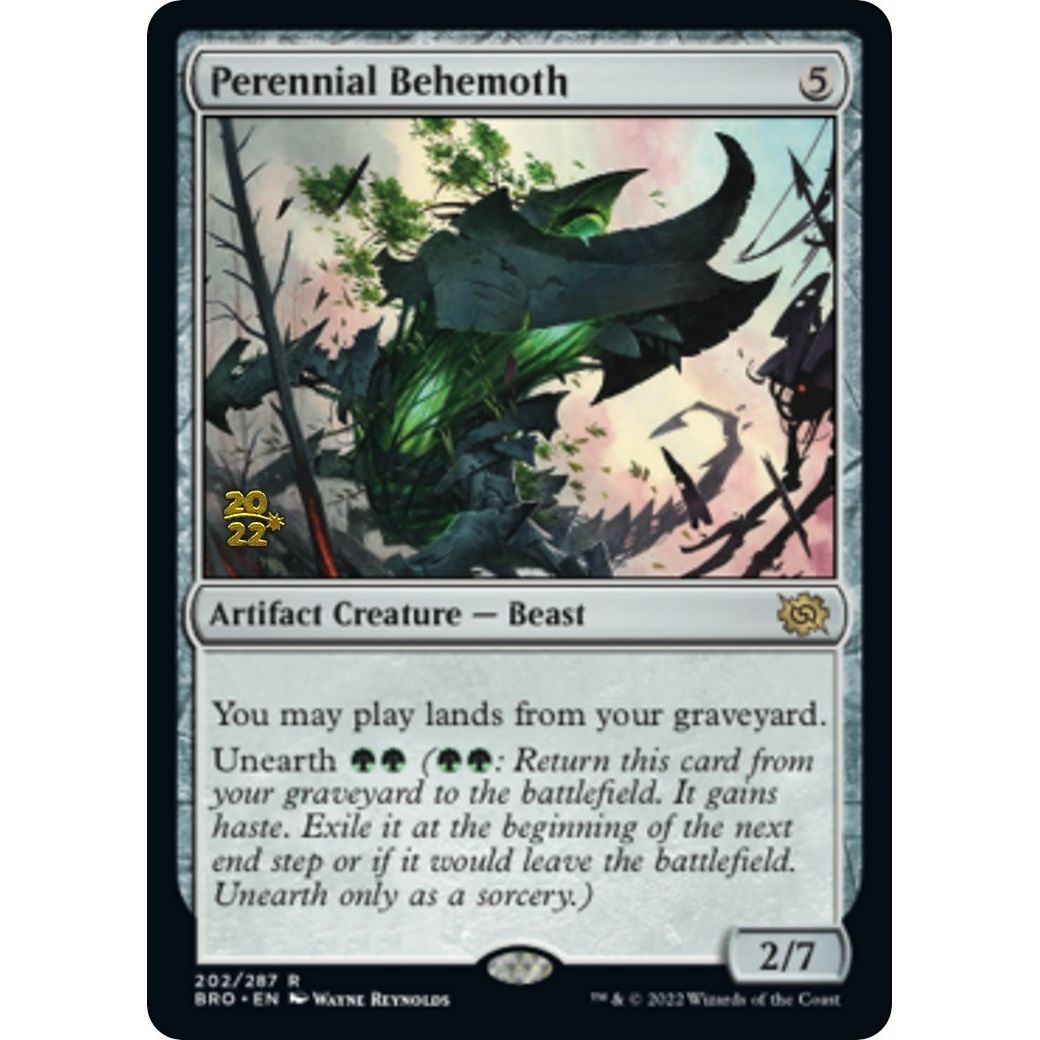 Image for Perennial Behemoth (202) (PRE) - Magic: The Gathering