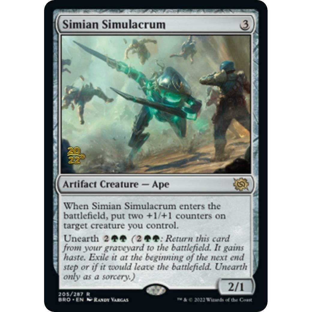 Image for Simian Simulacrum (205) (PRE) - Magic: The Gathering