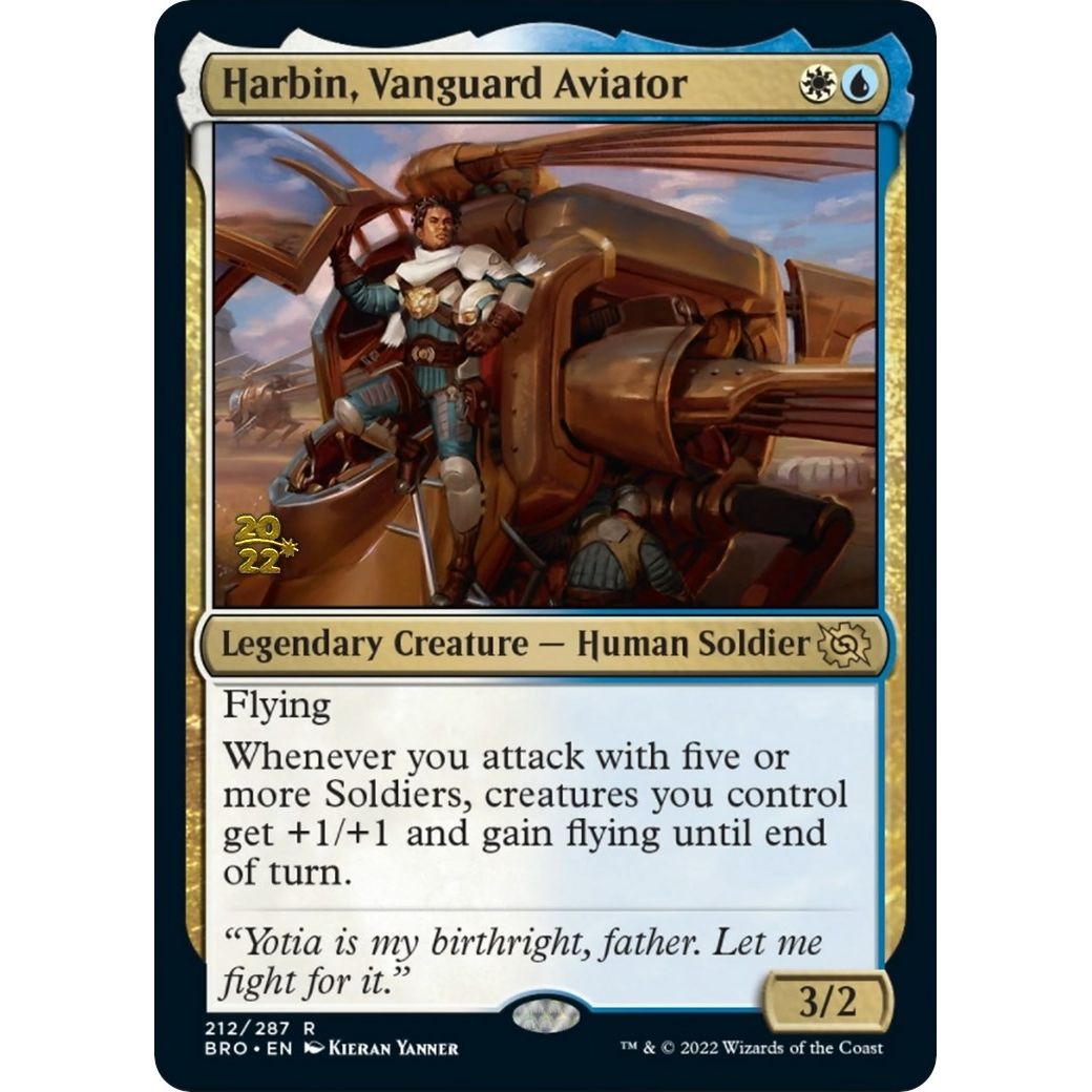 Image for Harbin, Vanguard Aviator (212) (PRE) - Magic: The Gathering