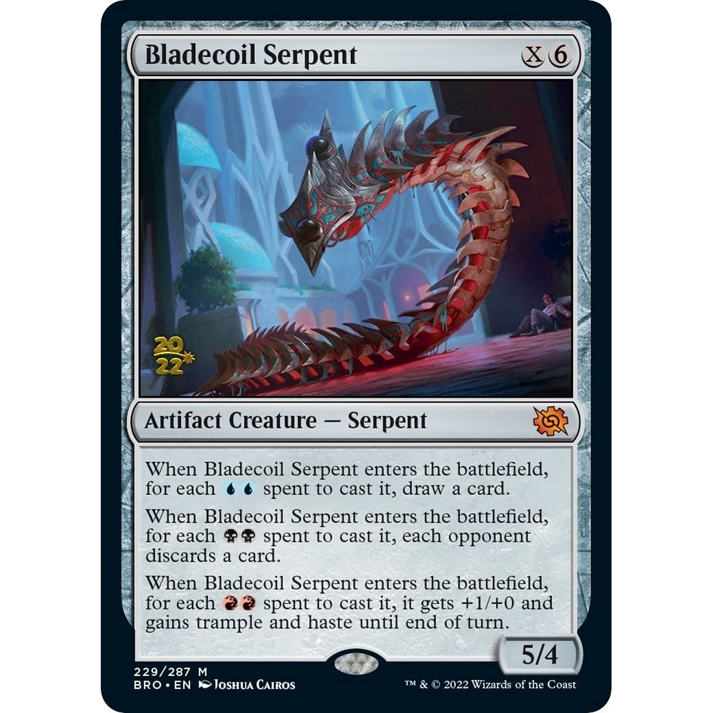 Image for Bladecoil Serpent (229) (PRE) - Magic: The Gathering