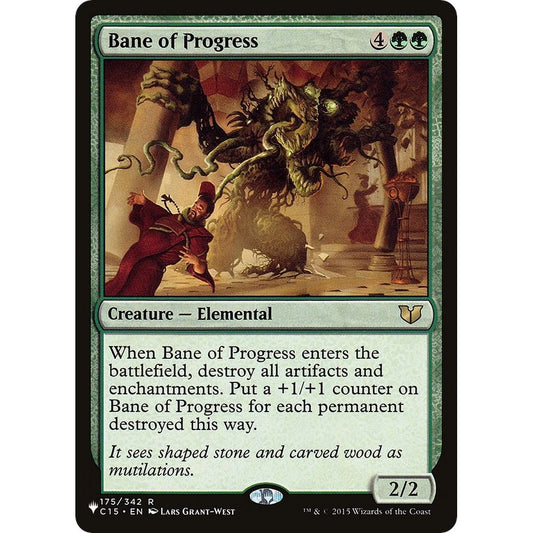 Image for Bane of Progress (175/342) (LIST) - Magic: The Gathering