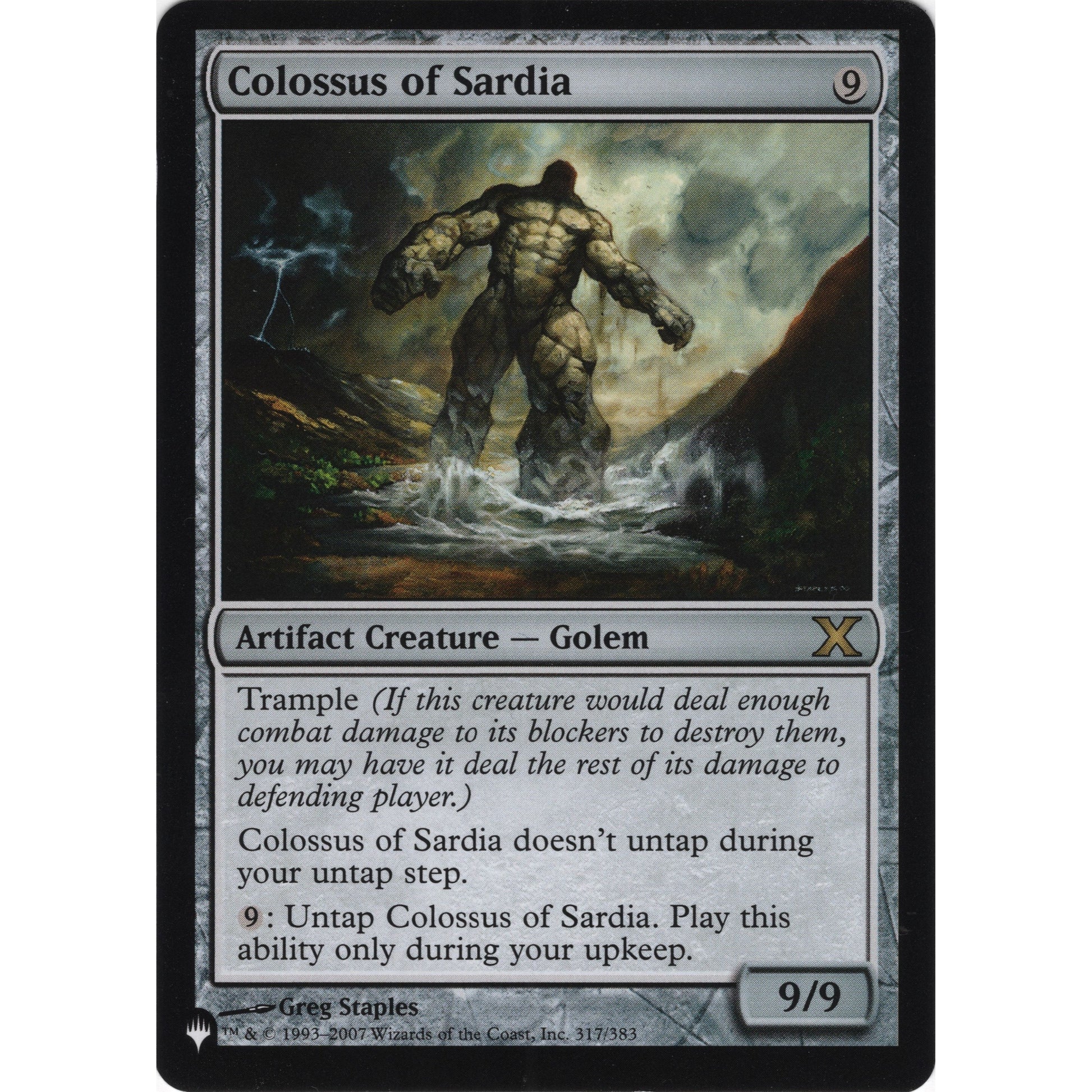 Image for Colossus of Sardia (317/383) (LIST) - Magic: The Gathering