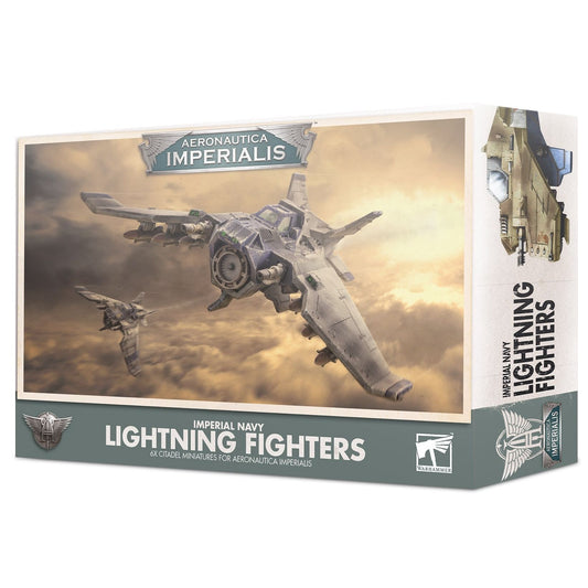 Image for Aeronautica Imperialis - Imperial Navy Lightning Fighters - Warhammer Box Sets