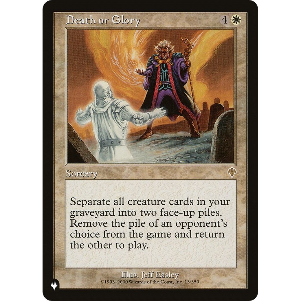 Image for Death or Glory (13/350) (LIST) - Magic: The Gathering