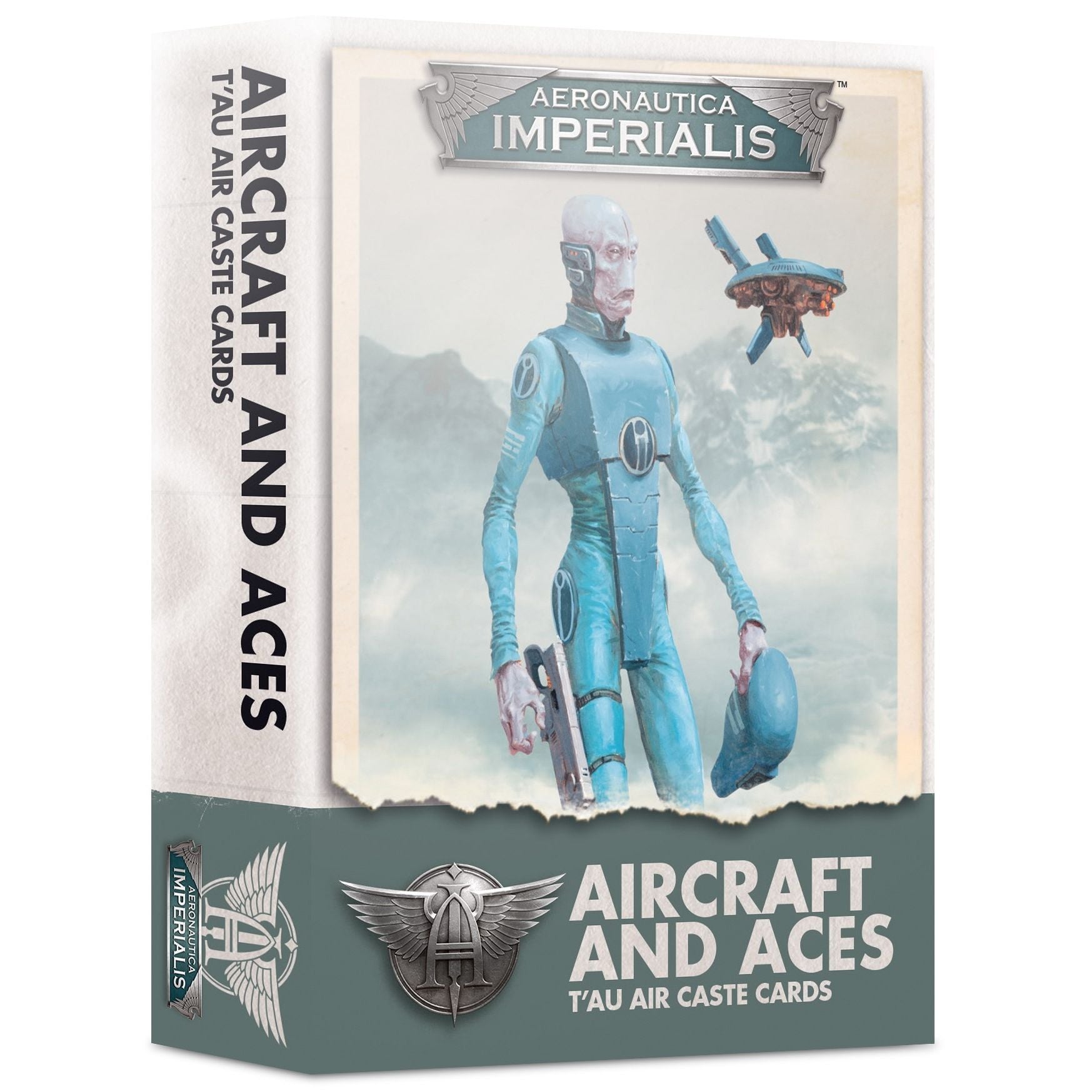 Image for Aeronautica Imperialis - Aircraft & Aces T'au Air Caste Cards - Warhammer Game Accessories