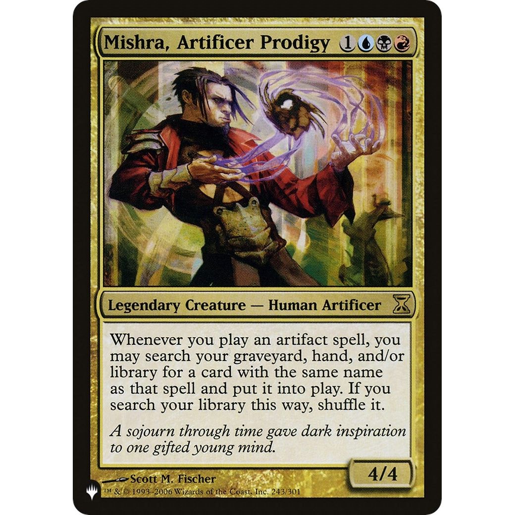 Image for Mishra, Artificer Prodigy (243/301) (LIST) - Magic: The Gathering