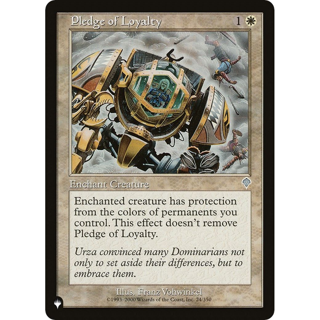 Image for Pledge of Loyalty (24/350) (LIST) - Magic: The Gathering