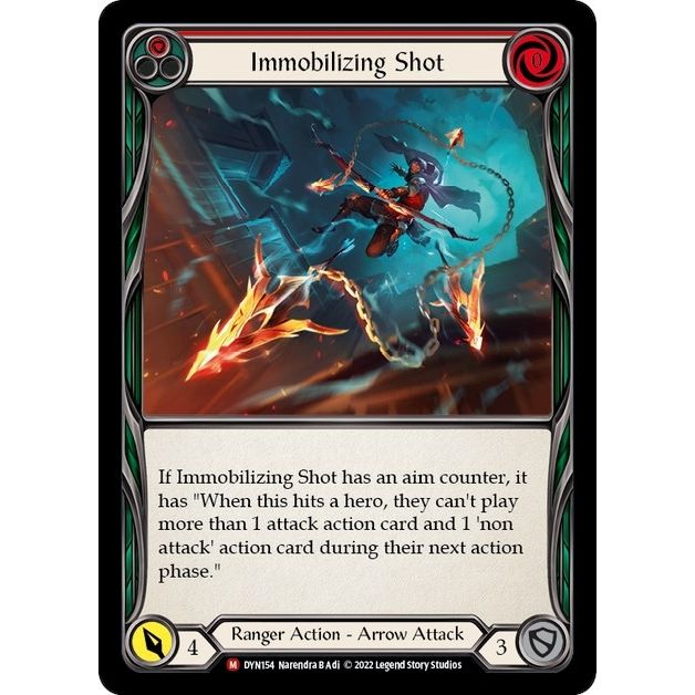 Image for Immobilizing Shot (DYN154) (DYN) - Flesh and Blood TCG
