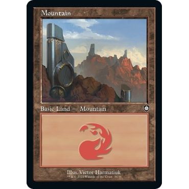 Image for Mountain (36) (Retro Frame) (36) (BRC) - Magic: The Gathering