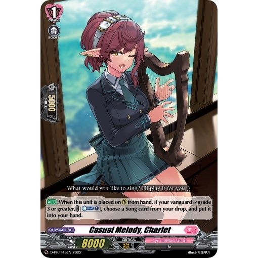Image for Casual Melody, Charlet (D-PR/145EN) (D-LBT03) - Cardfight Vanguard