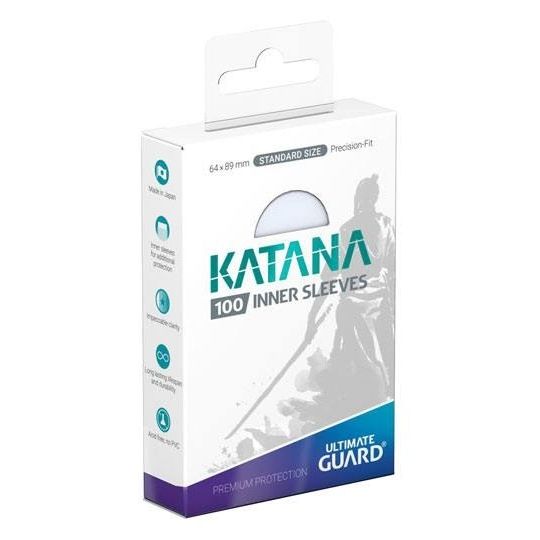 Image for Katana 2018 Standard Size Inner Sleeves - Clear (100-Pack) - Card Sleeves