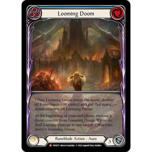 Image for Looming Doom (Extended Art) (DYN175) (DYN) - Flesh and Blood TCG