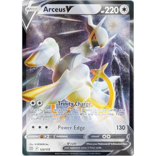Image for Arceus V - 122/172 (Metal Card) (122/172) (MCAP) - Pokemon