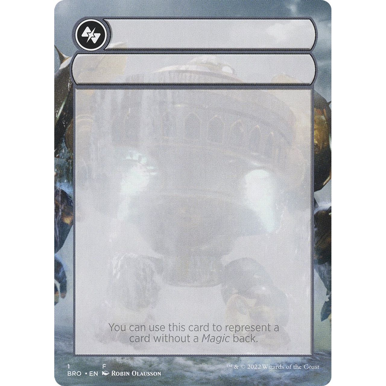 Image for Helper Card (1) (BRO) - Magic: The Gathering
