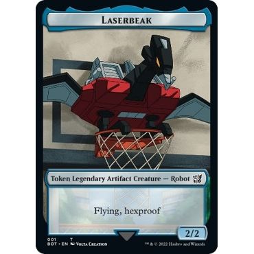 Image for Laserbeak Token (1) (BOT) - Magic: The Gathering
