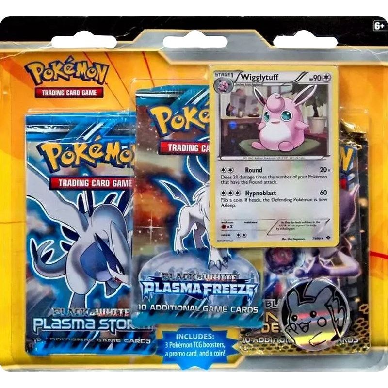 Image for Black & White 3 Pack Booster Blister Special Edition [Wigglytuff] - Pokemon