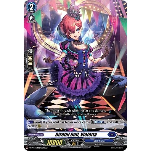 Image for Direful Doll, Violetta (121) (D-PR/121EN) (D-PR) - Cardfight Vanguard