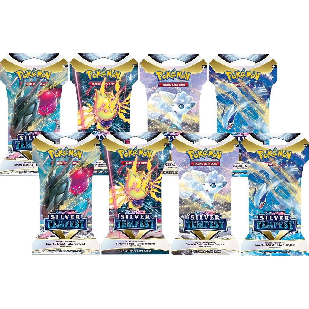 Image for Silver Tempest Sleeved Booster Pack Bundle [Set of 8] - Pokemon