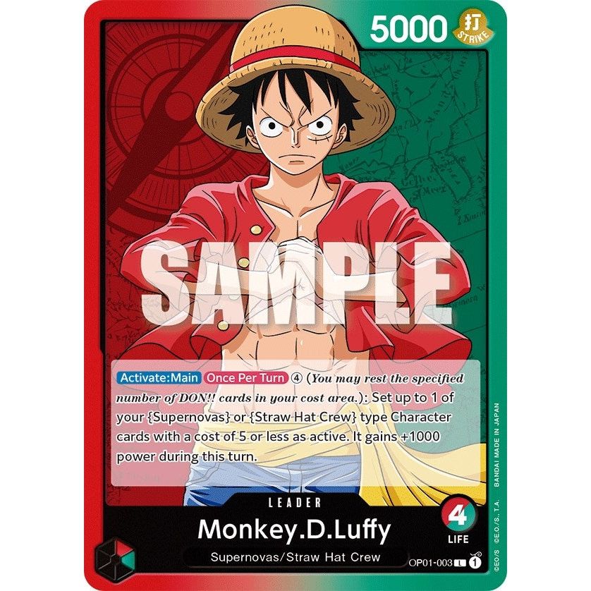Image for Monkey.D.Luffy (003) (OP01-003) (OP01) - One Piece Card Game