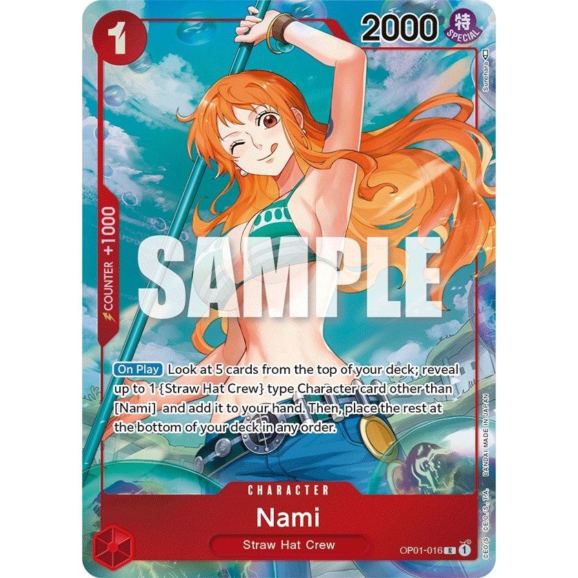 Image for Nami (Parallel) (OP01-016) (OP01) - One Piece Card Game