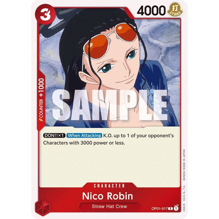 Image for Nico Robin (OP01-017) (OP01) - One Piece Card Game