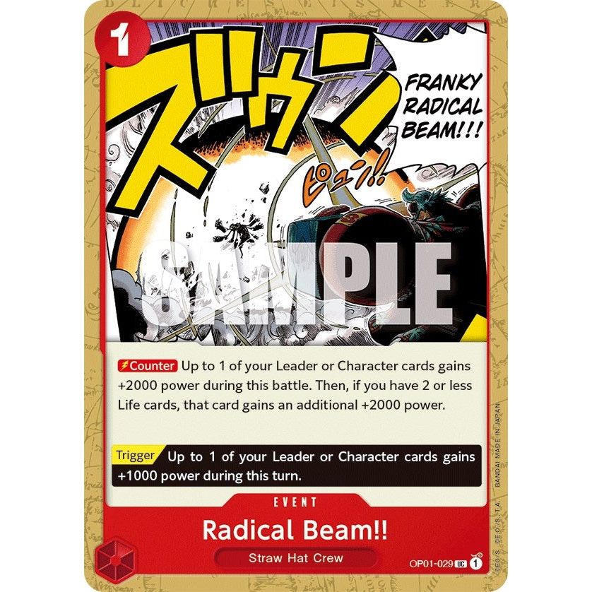 Image for Radical Beam!! (OP01-029) (OP01) - One Piece Card Game