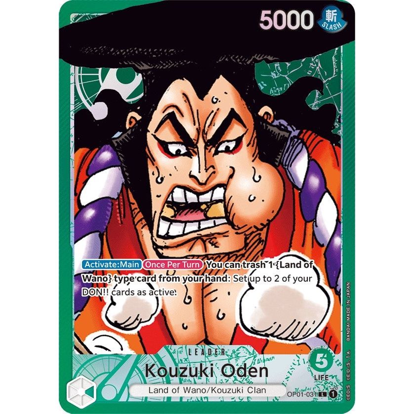 Image for Kouzuki Oden (Parallel) (OP01-031) (OP01) - One Piece Card Game