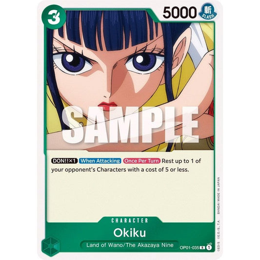 Image for Okiku (OP01-035) (OP01) - One Piece Card Game