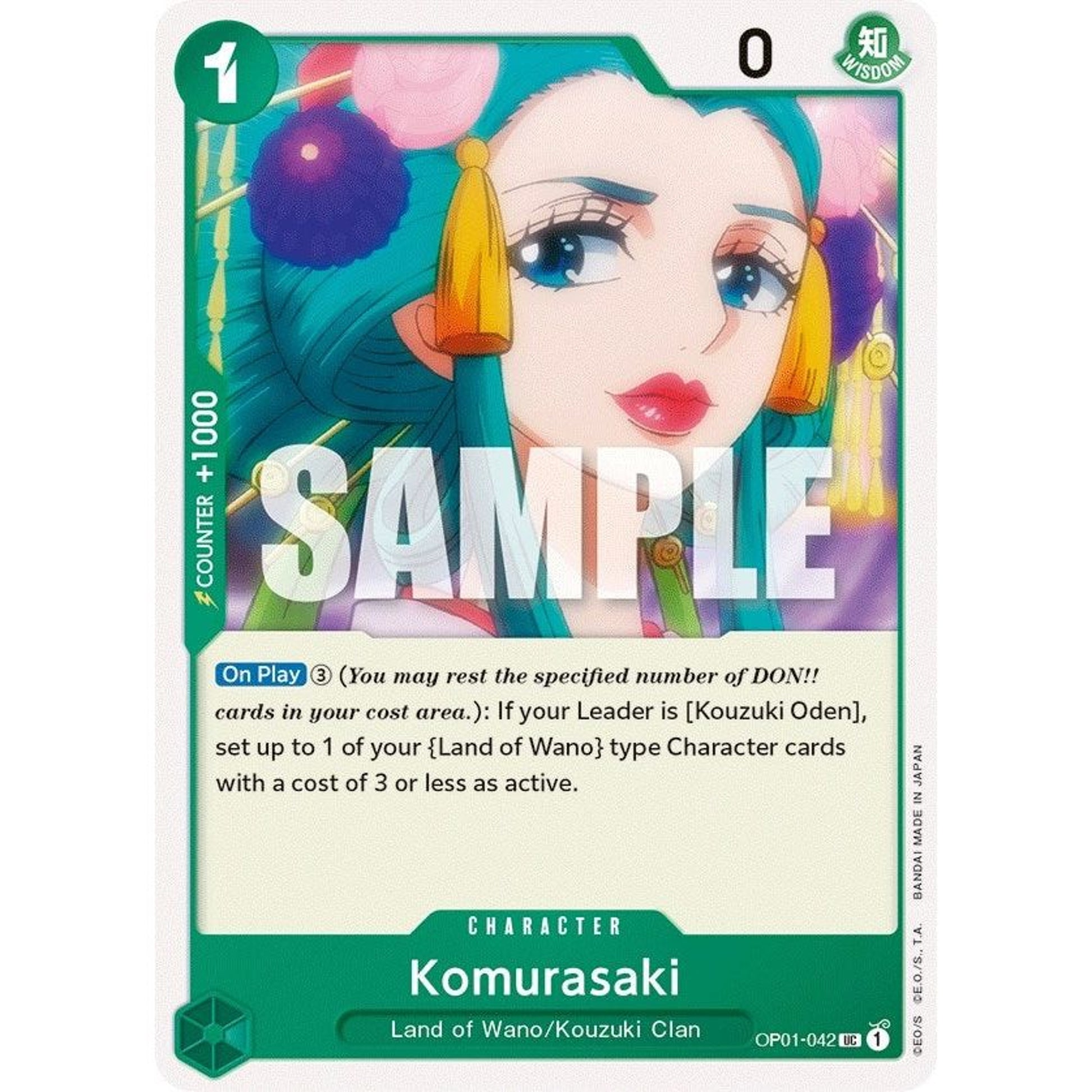 Image for Komurasaki (OP01-042) (OP01) - One Piece Card Game