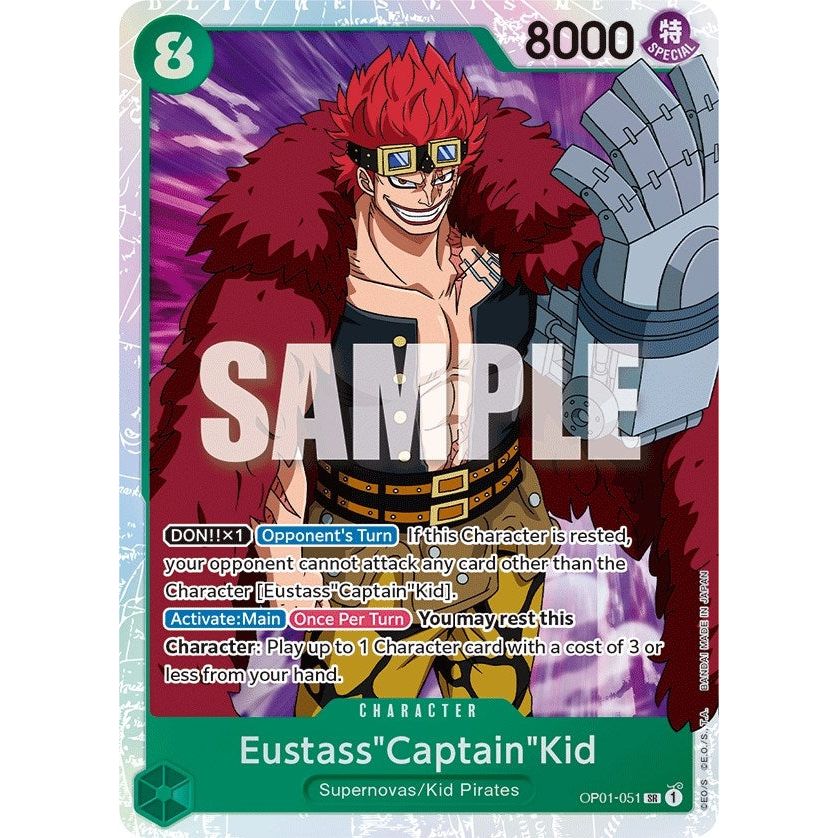 Image for Eustass"Captain"Kid (OP01-051) (OP01) - One Piece Card Game