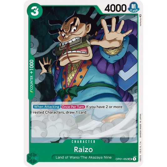 Image for Raizo (OP01-052) (OP01) - One Piece Card Game