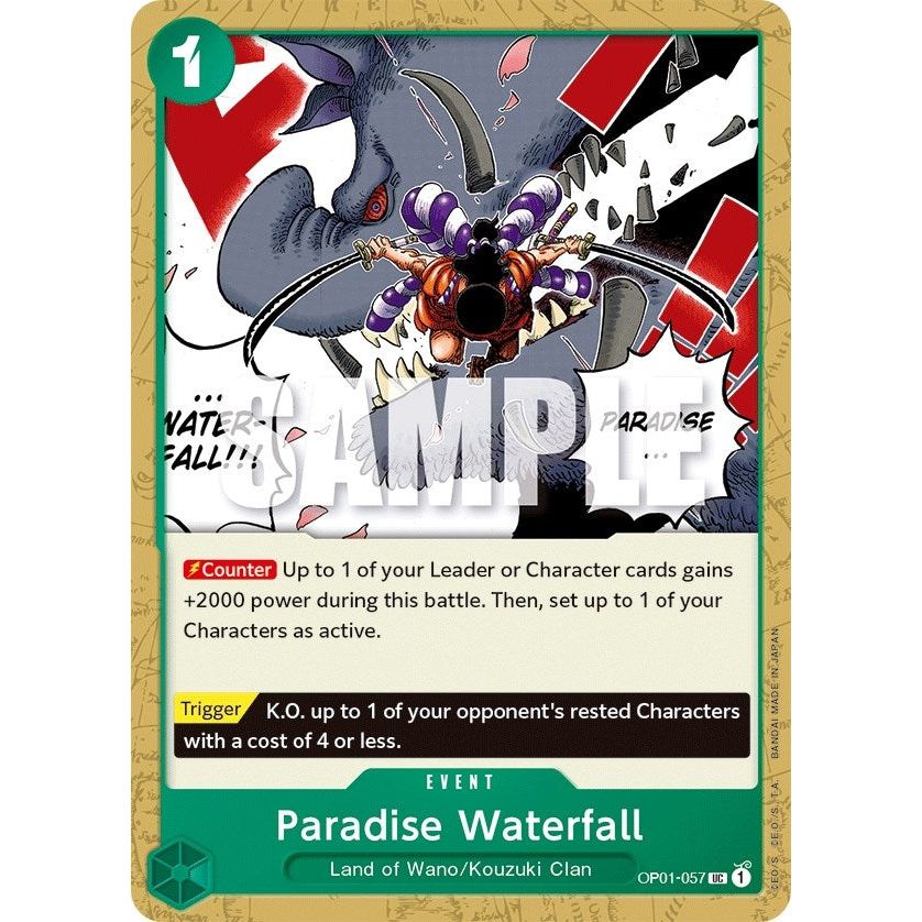 Image for Paradise Waterfall (OP01-057) (OP01) - One Piece Card Game