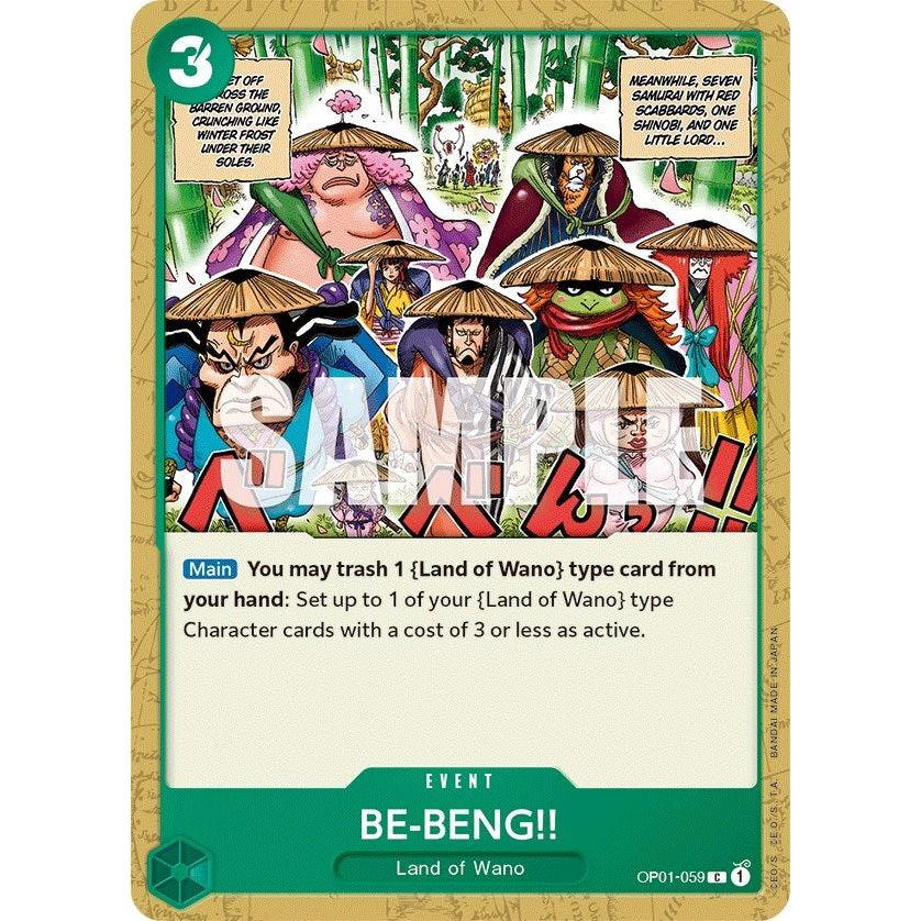 Image for BE-BENG!! (OP01-059) (OP01) - One Piece Card Game