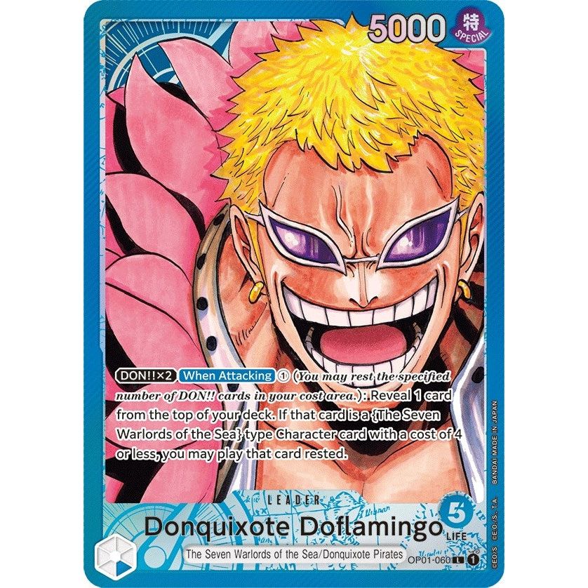 Image for Donquixote Doflamingo (060) (Parallel) (OP01-060) (OP01) - One Piece Card Game