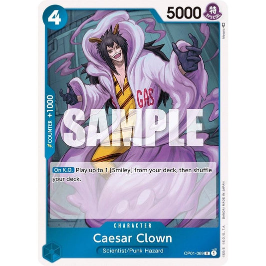 Image for Caesar Clown (OP01-069) (OP01) - One Piece Card Game