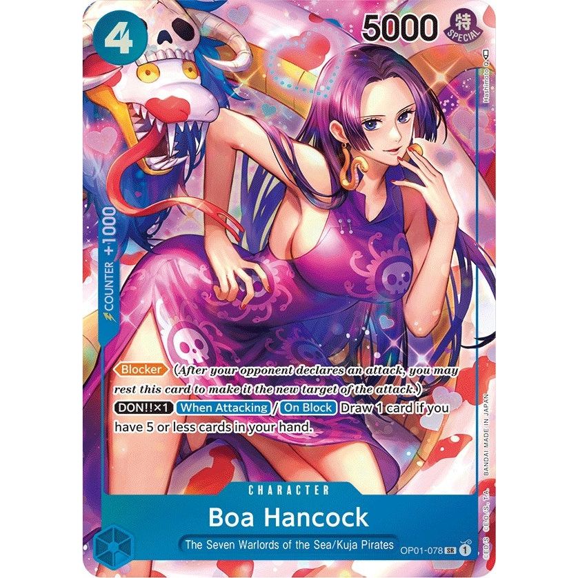 Image for Boa Hancock (Parallel) (OP01-078) (OP01) - One Piece Card Game