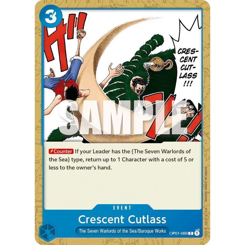 Image for Crescent Cutlass (OP01-089) (OP01) - One Piece Card Game