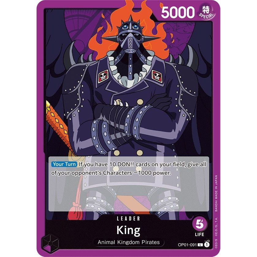 Image for King (091) (OP01-091) (OP01) - One Piece Card Game
