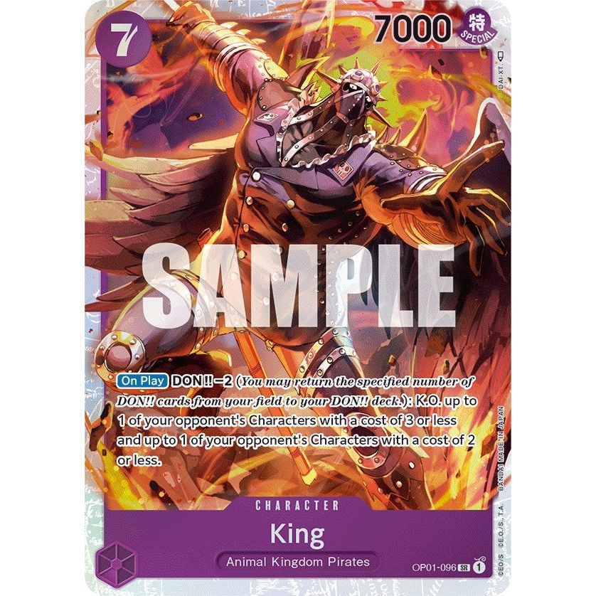 Image for King (096) (OP01-096) (OP01) - One Piece Card Game
