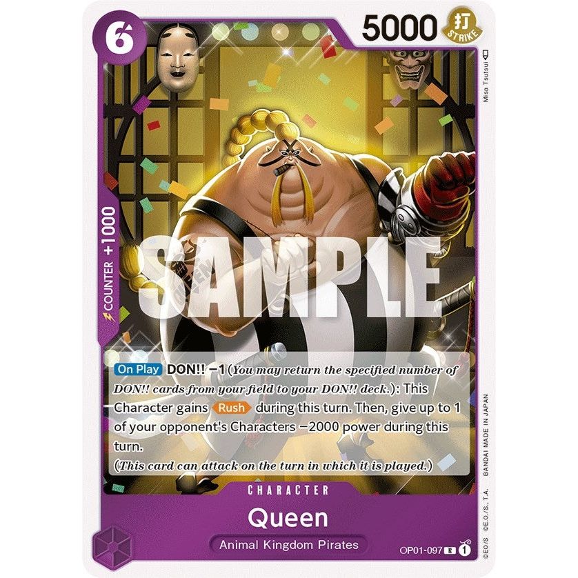 Image for Queen (OP01-097) (OP01) - One Piece Card Game